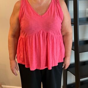 Torrid Vibrant Pink Tank Top